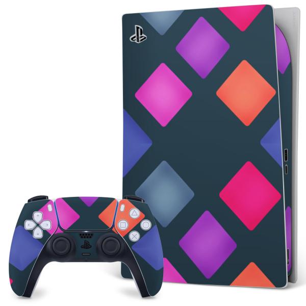 SONY PS5 �f�W�^���G�f�B�V���� �v���C�X�e�[�V���� ��p�������ȃX�L���V�[�� �\�邾���� �f�U�C���X�e�b�J�[  �J���t���@�͗l 007177