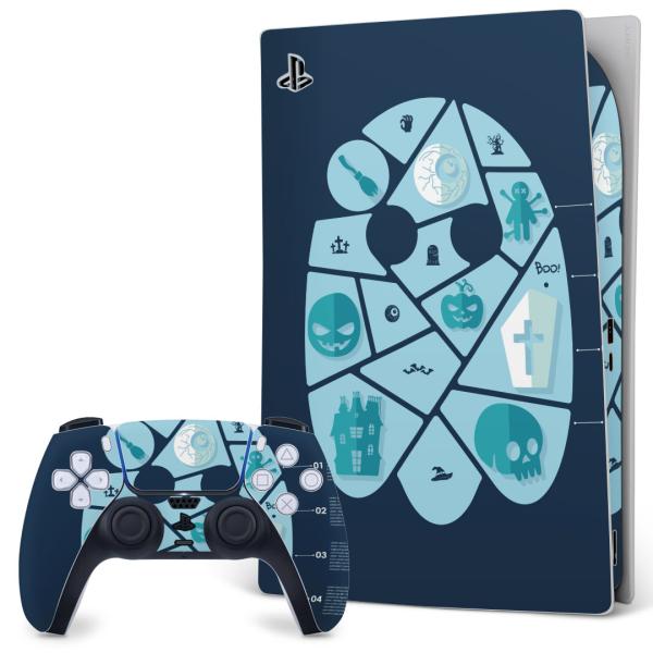 SONY PS5 �f�W�^���G�f�B�V���� �v���C�X�e�[�V���� ��p�������ȃX�L���V�[�� �\�邾���� �f�U�C���X�e�b�J�[  �n���E�B���@�L�����N�^�[ 007189