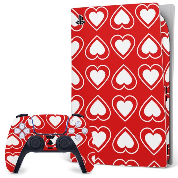 SONY PS5 �f�W�^���G�f�B�V���� �v���C�X�e�[�V���� ��p�������ȃX�L���V�[�� �\�邾���� �f�U�C���X�e�b�J�[  �n�[�g�@�͗l 007204