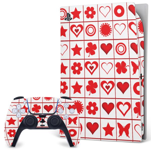 SONY PS5 �f�W�^���G�f�B�V���� �v���C�X�e�[�V���� ��p�������ȃX�L���V�[�� �\�邾���� �f�U�C���X�e�b�J�[  �n�[�g�@�A�C�R���@�ԁ@�t�����[ 007218