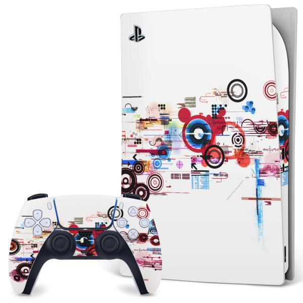 SONY PS5 �f�W�^���G�f�B�V���� �v���C�X�e�[�V���� ��p�������ȃX�L���V�[�� �\�邾���� �f�U�C���X�e�b�J�[  �J���t���@�͗l 007229