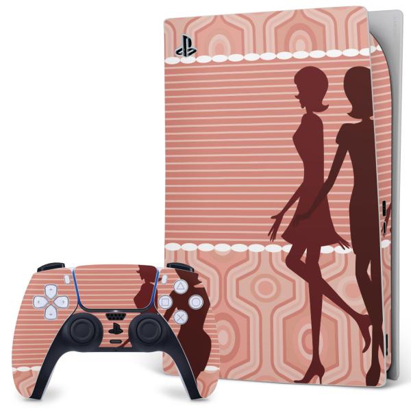 SONY PS5 �f�W�^���G�f�B�V���� �v���C�X�e�[�V���� ��p�������ȃX�L���V�[�� �\�邾���� �f�U�C���X�e�b�J�[  �l���@�s���N 007231
