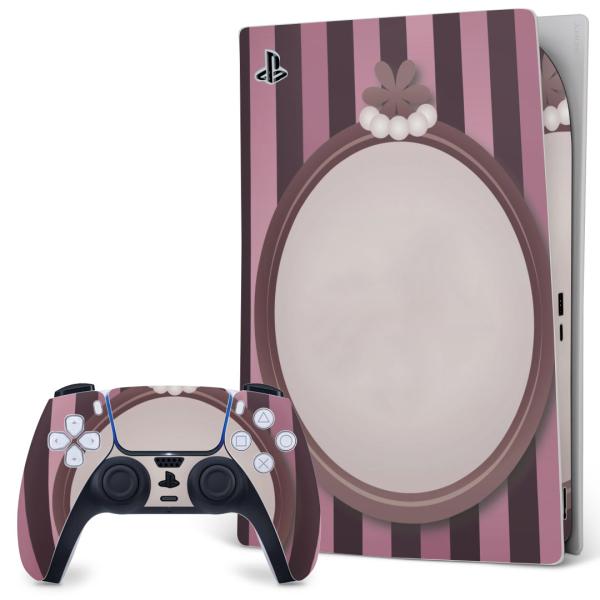 SONY PS5 �f�W�^���G�f�B�V���� �v���C�X�e�[�V���� ��p�������ȃX�L���V�[�� �\�邾���� �f�U�C���X�e�b�J�[  �X�g���C�v�@���{�� 007245