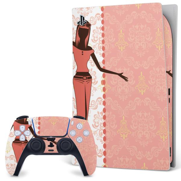SONY PS5 �f�W�^���G�f�B�V���� �v���C�X�e�[�V���� ��p�������ȃX�L���V�[�� �\�邾���� �f�U�C���X�e�b�J�[  �l���@�s���N 007274