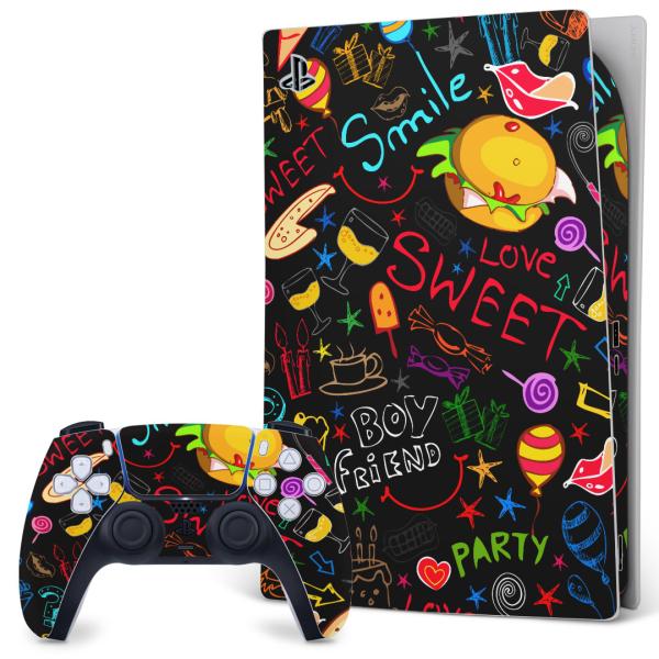 SONY PS5 �f�W�^���G�f�B�V���� �v���C�X�e�[�V���� ��p�������ȃX�L���V�[�� �\�邾���� �f�U�C���X�e�b�J�[  �C���X�g�@�P�[�L�@�p�[�e�B�@�J���t�� 007287