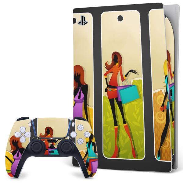 SONY PS5 �f�W�^���G�f�B�V���� �v���C�X�e�[�V���� ��p�������ȃX�L���V�[�� �\�邾���� �f�U�C���X�e�b�J�[  �l���@�J���t���@������ 007288