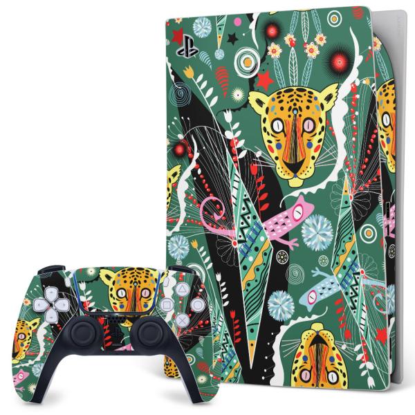 SONY PS5 �f�W�^���G�f�B�V���� �v���C�X�e�[�V���� ��p�������ȃX�L���V�[�� �\�邾���� �f�U�C���X�e�b�J�[  �q���E�@�^�@�J���t���@�͗l 007304