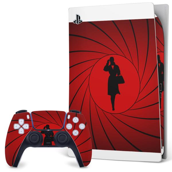 SONY PS5 �f�W�^���G�f�B�V���� �v���C�X�e�[�V���� ��p�������ȃX�L���V�[�� �\�邾���� �f�U�C���X�e�b�J�[  �l���@�ԁ@���b�h�@�e 007305