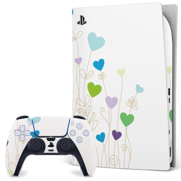 SONY PS5 �f�W�^���G�f�B�V���� �v���C�X�e�[�V���� ��p�������ȃX�L���V�[�� �\�邾���� �f�U�C���X�e�b�J�[  �n�[�g�@�A���@�@�u���[ 007310