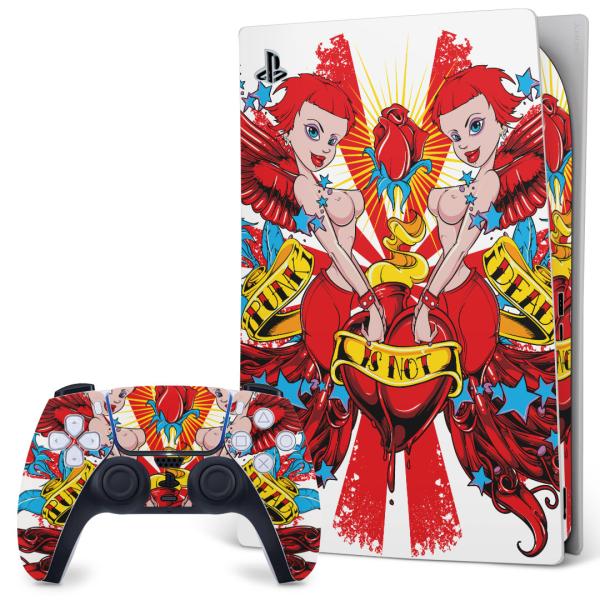 SONY PS5 �f�W�^���G�f�B�V���� �v���C�X�e�[�V���� ��p�������ȃX�L���V�[�� �\�邾���� �f�U�C���X�e�b�J�[  �C���X�g�@�ԁ@���b�h�@�H�� 007323