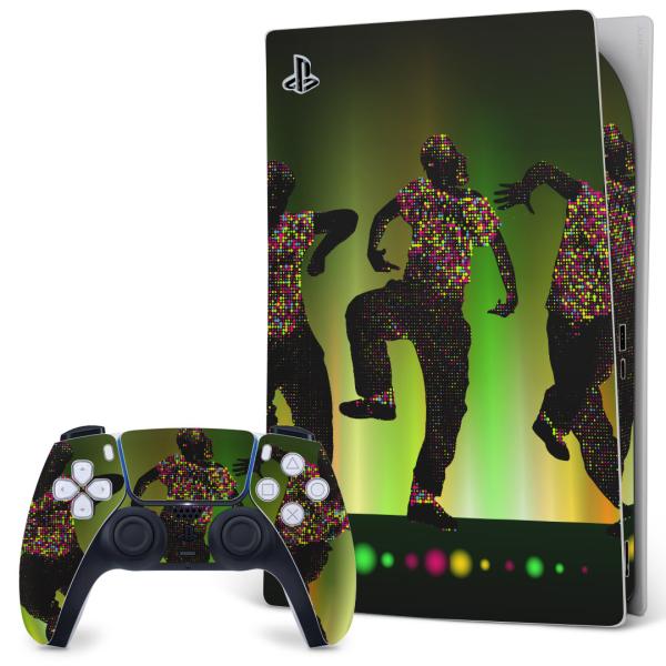 SONY PS5 �f�W�^���G�f�B�V���� �v���C�X�e�[�V���� ��p�������ȃX�L���V�[�� �\�邾���� �f�U�C���X�e�b�J�[  �_���X�@�l���@�J���t���@�� 007327