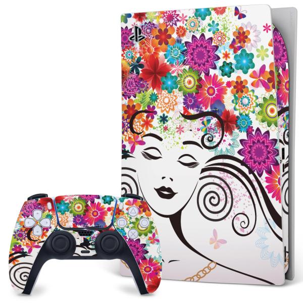 SONY PS5 �f�W�^���G�f�B�V���� �v���C�X�e�[�V���� ��p�������ȃX�L���V�[�� �\�邾���� �f�U�C���X�e�b�J�[  �ԁ@�t�����[�@�l���@�J���t�� 007341