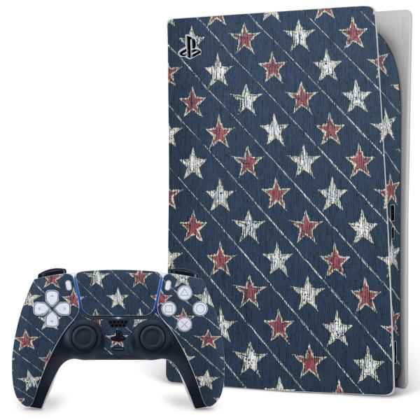 SONY PS5 �f�W�^���G�f�B�V���� �v���C�X�e�[�V���� ��p�������ȃX�L���V�[�� �\�邾���� �f�U�C���X�e�b�J�[  ���@�X�^�[�@�͗l�@�@�u���[ 007347