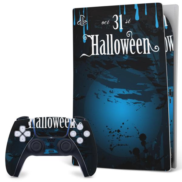 SONY PS5 �f�W�^���G�f�B�V���� �v���C�X�e�[�V���� ��p�������ȃX�L���V�[�� �\�邾���� �f�U�C���X�e�b�J�[  �n���E�B���@�@�u���[�@�p��@���� 007355