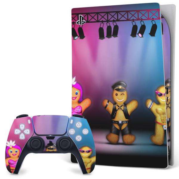 SONY PS5 �f�W�^���G�f�B�V���� �v���C�X�e�[�V���� ��p�������ȃX�L���V�[�� �\�邾���� �f�U�C���X�e�b�J�[  �N�b�L�[�}���@�L�����N�^�[�@�X�e�[�W 007358