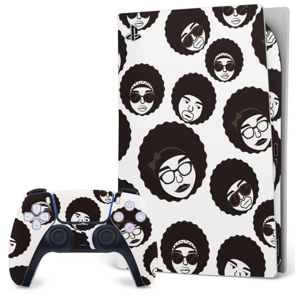 SONY PS5 �f�W�^���G�f�B�V���� �v���C�X�e�[�V���� ��p�������ȃX�L���V�[�� �\�邾���� �f�U�C���X�e�b�J�[  �A�t���@�L�����N�^�[�@�͗l 007361