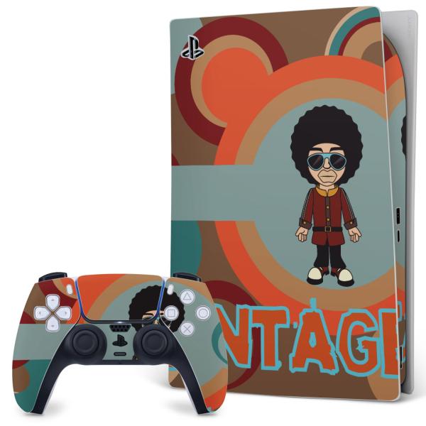 SONY PS5 �f�W�^���G�f�B�V���� �v���C�X�e�[�V���� ��p�������ȃX�L���V�[�� �\�邾���� �f�U�C���X�e�b�J�[  �A�t���@�L�����N�^�[�@�r���e�[�W 007363