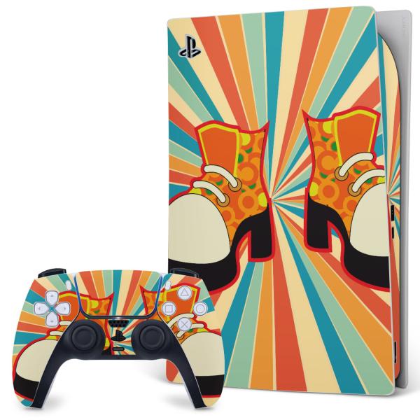 SONY PS5 �f�W�^���G�f�B�V���� �v���C�X�e�[�V���� ��p�������ȃX�L���V�[�� �\�邾���� �f�U�C���X�e�b�J�[  �C�@�C���X�g�@�J���t�� 007373