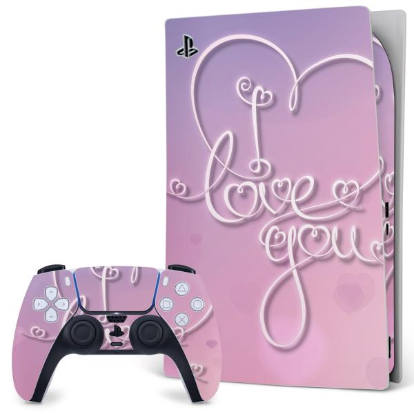 SONY PS5 �f�W�^���G�f�B�V���� �v���C�X�e�[�V���� ��p�������ȃX�L���V�[�� �\�邾���� �f�U�C���X�e�b�J�[  �n�[�g�@�����@�s���N�@�� 007382