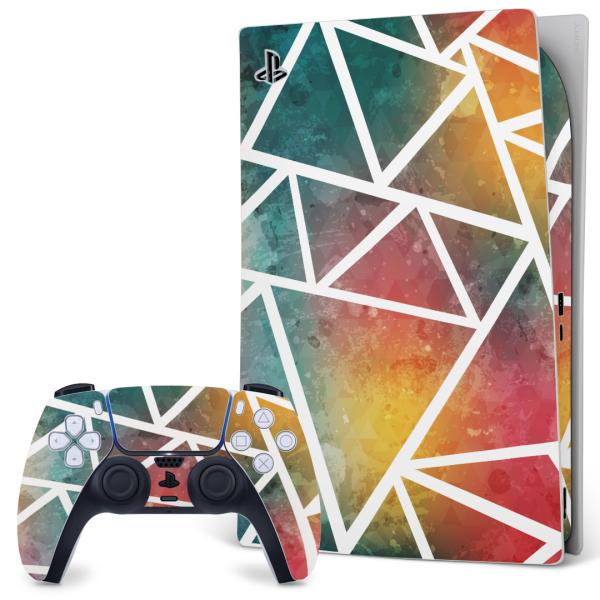 SONY PS5 �f�W�^���G�f�B�V���� �v���C�X�e�[�V���� ��p�������ȃX�L���V�[�� �\�邾���� �f�U�C���X�e�b�J�[  �J���t���@���C���{�[�@�͗l 007391