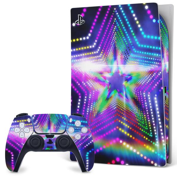 SONY PS5 �f�W�^���G�f�B�V���� �v���C�X�e�[�V���� ��p�������ȃX�L���V�[�� �\�邾���� �f�U�C���X�e�b�J�[  �J���t���@���C���{�[�@���@�X�^�[ 007397
