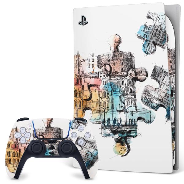 SONY PS5 �f�W�^���G�f�B�V���� �v���C�X�e�[�V���� ��p�������ȃX�L���V�[�� �\�邾���� �f�U�C���X�e�b�J�[  �p�Y���@�J���t���@�����@�C���X�g 007404