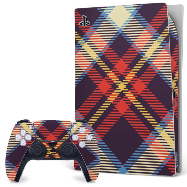 SONY PS5 �f�W�^���G�f�B�V���� �v���C�X�e�[�V���� ��p�������ȃX�L���V�[�� �\�邾���� �f�U�C���X�e�b�J�[  �`�F�b�N�@�͗l�@�ԁ@���b�h 007426