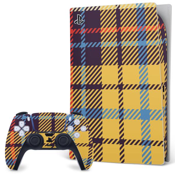 SONY PS5 �f�W�^���G�f�B�V���� �v���C�X�e�[�V���� ��p�������ȃX�L���V�[�� �\�邾���� �f�U�C���X�e�b�J�[  �`�F�b�N�@�͗l�@���F�@�C�G���[ 007427