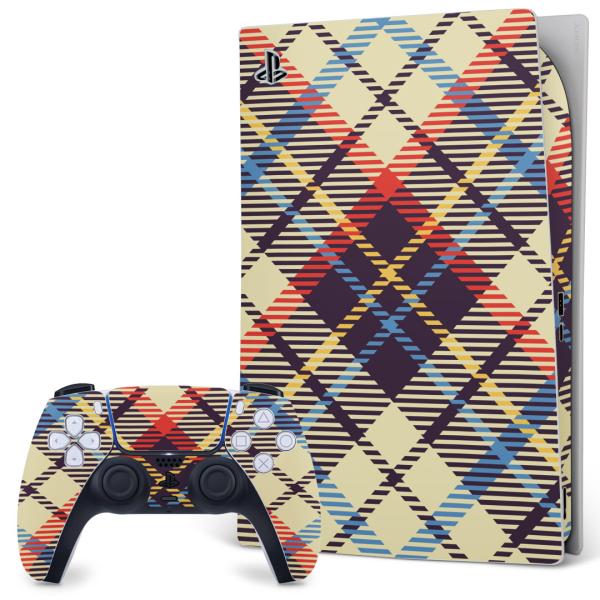 SONY PS5 �f�W�^���G�f�B�V���� �v���C�X�e�[�V���� ��p�������ȃX�L���V�[�� �\�邾���� �f�U�C���X�e�b�J�[  �`�F�b�N�@�͗l�@�J���t�� 007430