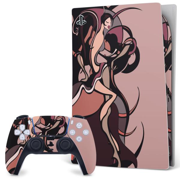 SONY PS5 �f�W�^���G�f�B�V���� �v���C�X�e�[�V���� ��p�������ȃX�L���V�[�� �\�邾���� �f�U�C���X�e�b�J�[  �l���@�C���X�g�@�Ԏ� 007445