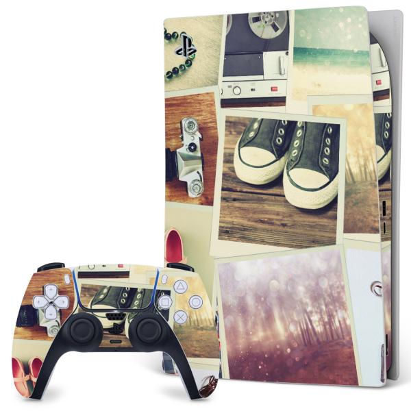 SONY PS5 �f�W�^���G�f�B�V���� �v���C�X�e�[�V���� ��p�������ȃX�L���V�[�� �\�邾���� �f�U�C���X�e�b�J�[  �ʐ^�@�C�@�J�����@�n�[�g 007465