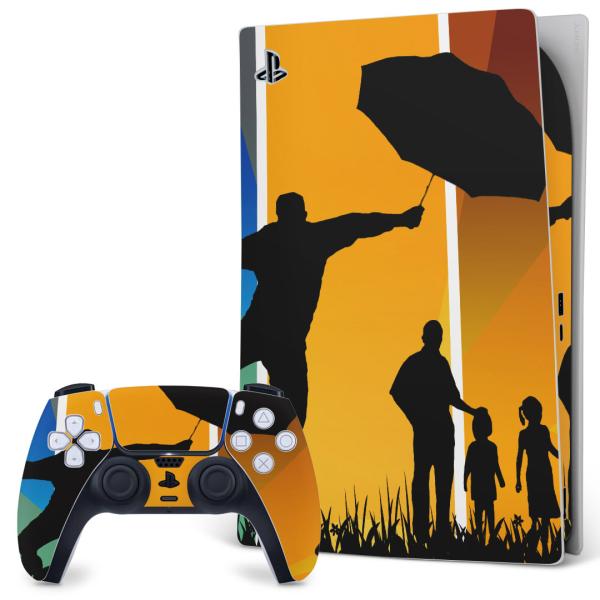 SONY PS5 �f�W�^���G�f�B�V���� �v���C�X�e�[�V���� ��p�������ȃX�L���V�[�� �\�邾���� �f�U�C���X�e�b�J�[  �J���t���@���C���{�[�@�e�@�l�� 007468