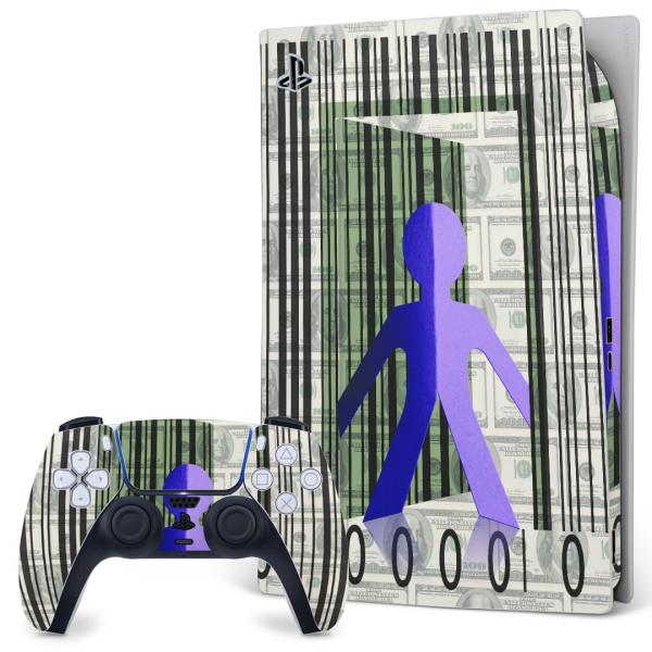 SONY PS5 �f�W�^���G�f�B�V���� �v���C�X�e�[�V���� ��p�������ȃX�L���V�[�� �\�邾���� �f�U�C���X�e�b�J�[  �o�[�R�[�h�@�C���X�g�@�l�� 007475