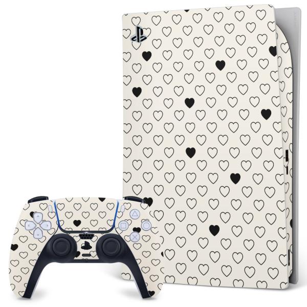 SONY PS5 �f�W�^���G�f�B�V���� �v���C�X�e�[�V���� ��p�������ȃX�L���V�[�� �\�邾���� �f�U�C���X�e�b�J�[  �����@�n�[�g�@�͗l 007511