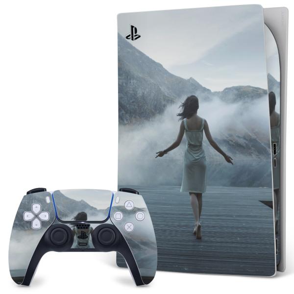 SONY PS5 �f�W�^���G�f�B�V���� �v���C�X�e�[�V���� ��p�������ȃX�L���V�[�� �\�邾���� �f�U�C���X�e�b�J�[  �ʐ^�@�R�@�΁@�l�� 007514