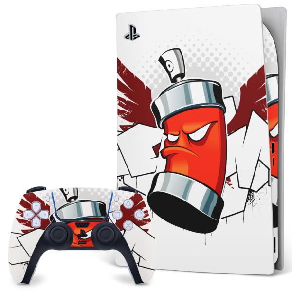 SONY PS5 �f�W�^���G�f�B�V���� �v���C�X�e�[�V���� ��p�������ȃX�L���V�[�� �\�邾���� �f�U�C���X�e�b�J�[  �C���X�g�@�H���@�X�v���[�@�C���N 007552