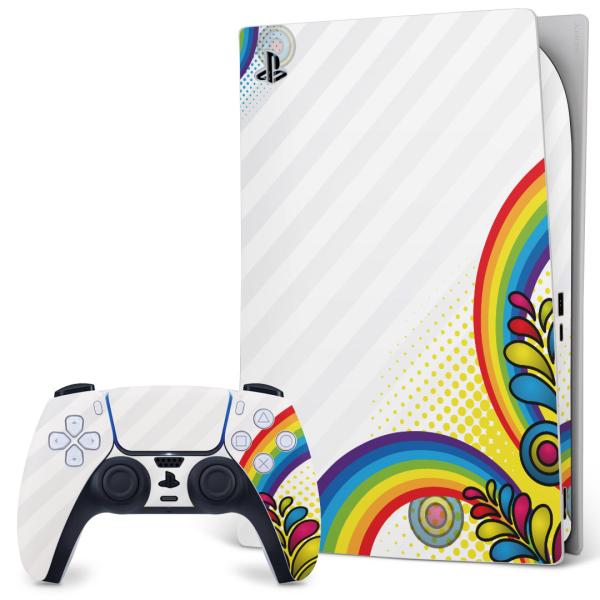 SONY PS5 �f�W�^���G�f�B�V���� �v���C�X�e�[�V���� ��p�������ȃX�L���V�[�� �\�邾���� �f�U�C���X�e�b�J�[  �J���t���@���C���{�[�@�A�� 007564