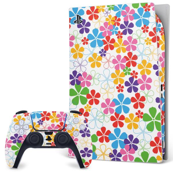 SONY PS5 �f�W�^���G�f�B�V���� �v���C�X�e�[�V���� ��p�������ȃX�L���V�[�� �\�邾���� �f�U�C���X�e�b�J�[  �ԁ@�t�����[�@�J���t���@�͗l 007567