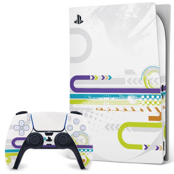 SONY PS5 �f�W�^���G�f�B�V���� �v���C�X�e�[�V���� ��p�������ȃX�L���V�[�� �\�邾���� �f�U�C���X�e�b�J�[  �J���t���@���@���� 007569