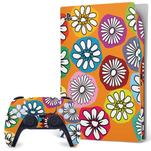 SONY PS5 �f�W�^���G�f�B�V���� �v���C�X�e�[�V���� ��p�������ȃX�L���V�[�� �\�邾���� �f�U�C���X�e�b�J�[  �ԁ@�t�����[�@�J���t���@�I�����W 007583