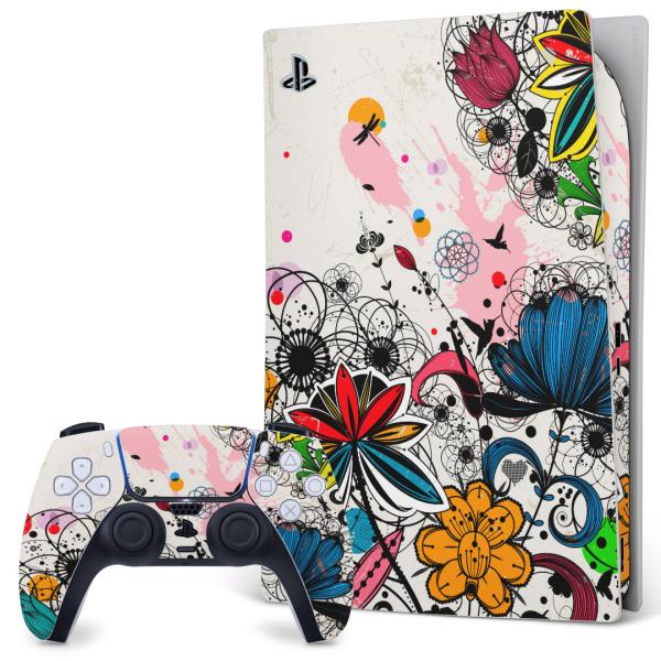 SONY PS5 �f�W�^���G�f�B�V���� �v���C�X�e�[�V���� ��p�������ȃX�L���V�[�� �\�邾���� �f�U�C���X�e�b�J�[  �ԁ@�t�����[�@�J���t�� 007594