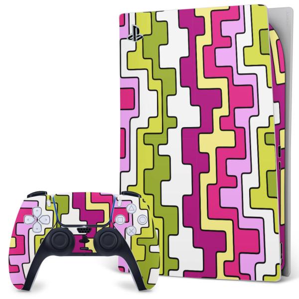 SONY PS5 �f�W�^���G�f�B�V���� �v���C�X�e�[�V���� ��p�������ȃX�L���V�[�� �\�邾���� �f�U�C���X�e�b�J�[  �s���N�@�΁@�O���[���@�͗l 007603