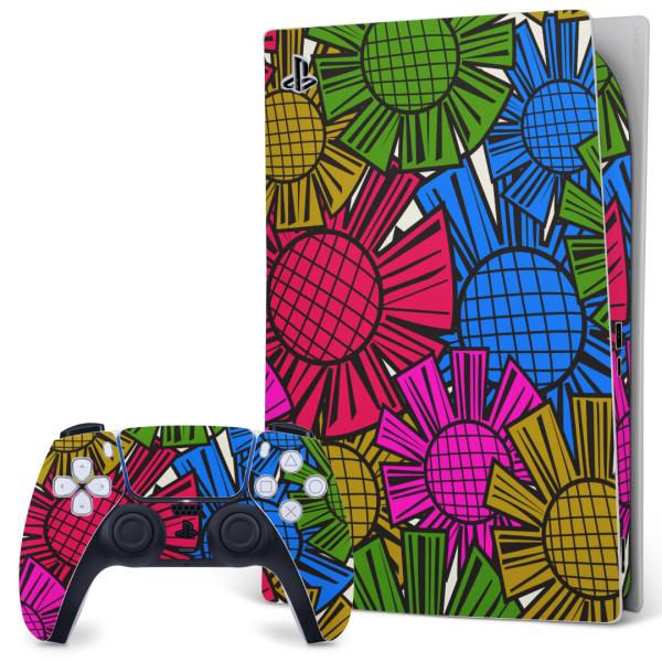 SONY PS5 �f�W�^���G�f�B�V���� �v���C�X�e�[�V���� ��p�������ȃX�L���V�[�� �\�邾���� �f�U�C���X�e�b�J�[  �ԁ@�t�����[�@�J���t���@�͗l 007608