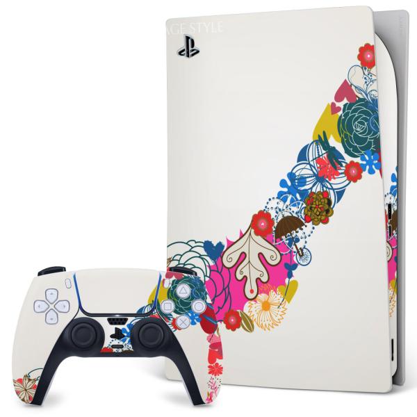 SONY PS5 �f�W�^���G�f�B�V���� �v���C�X�e�[�V���� ��p�������ȃX�L���V�[�� �\�邾���� �f�U�C���X�e�b�J�[  �ԁ@�t�����[�@�q�[���@�J���t�� 007612