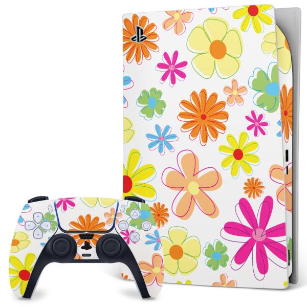 SONY PS5 �f�W�^���G�f�B�V���� �v���C�X�e�[�V���� ��p�������ȃX�L���V�[�� �\�邾���� �f�U�C���X�e�b�J�[  �ԁ@�t�����[�@�J���t���@�͗l 007632