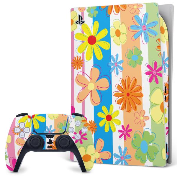 SONY PS5 �f�W�^���G�f�B�V���� �v���C�X�e�[�V���� ��p�������ȃX�L���V�[�� �\�邾���� �f�U�C���X�e�b�J�[  �ԁ@�t�����[�@�J���t���@�͗l 007661