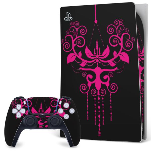 SONY PS5 �f�W�^���G�f�B�V���� �v���C�X�e�[�V���� ��p�������ȃX�L���V�[�� �\�邾���� �f�U�C���X�e�b�J�[  �V�����f���A�@�s���N�@���@�u���b�N 007676