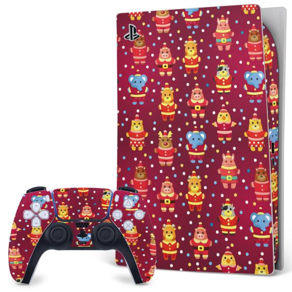 SONY PS5 �f�W�^���G�f�B�V���� �v���C�X�e�[�V���� ��p�������ȃX�L���V�[�� �\�邾���� �f�U�C���X�e�b�J�[  �ԁ@���b�h�@�����@�͗l�@�T���^ 007677