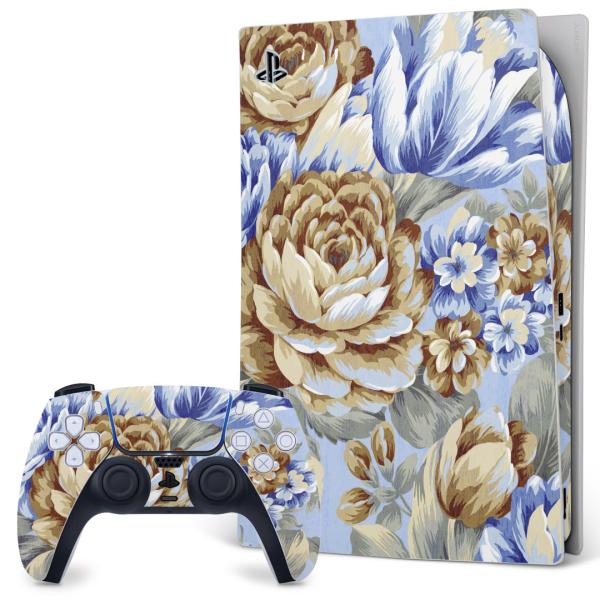 SONY PS5 �f�W�^���G�f�B�V���� �v���C�X�e�[�V���� ��p�������ȃX�L���V�[�� �\�邾���� �f�U�C���X�e�b�J�[  �ԁ@�t�����[�@�͗l�@�@�u���[ 007688