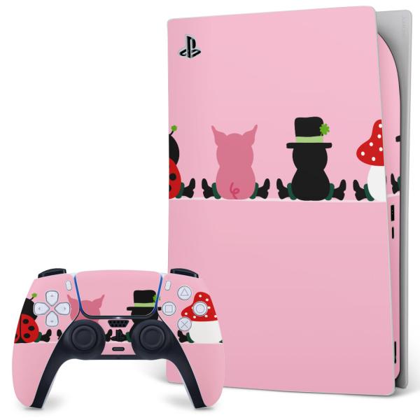 SONY PS5 �f�W�^���G�f�B�V���� �v���C�X�e�[�V���� ��p�������ȃX�L���V�[�� �\�邾���� �f�U�C���X�e�b�J�[  �s���N�@�L�����N�^�[�@���̂��@�� 007695